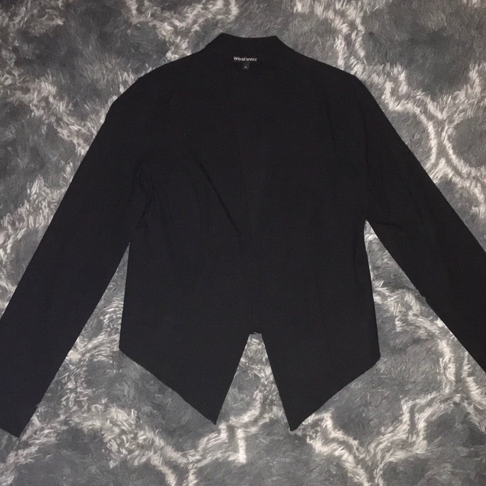 Black asymmetrical blazer ✨🖤